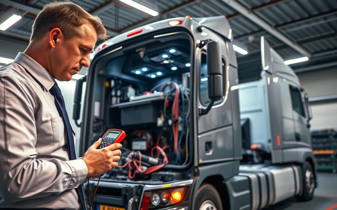 Analiza instalacji elektrycznej TIR w Niemczech – MOTOEXPERT