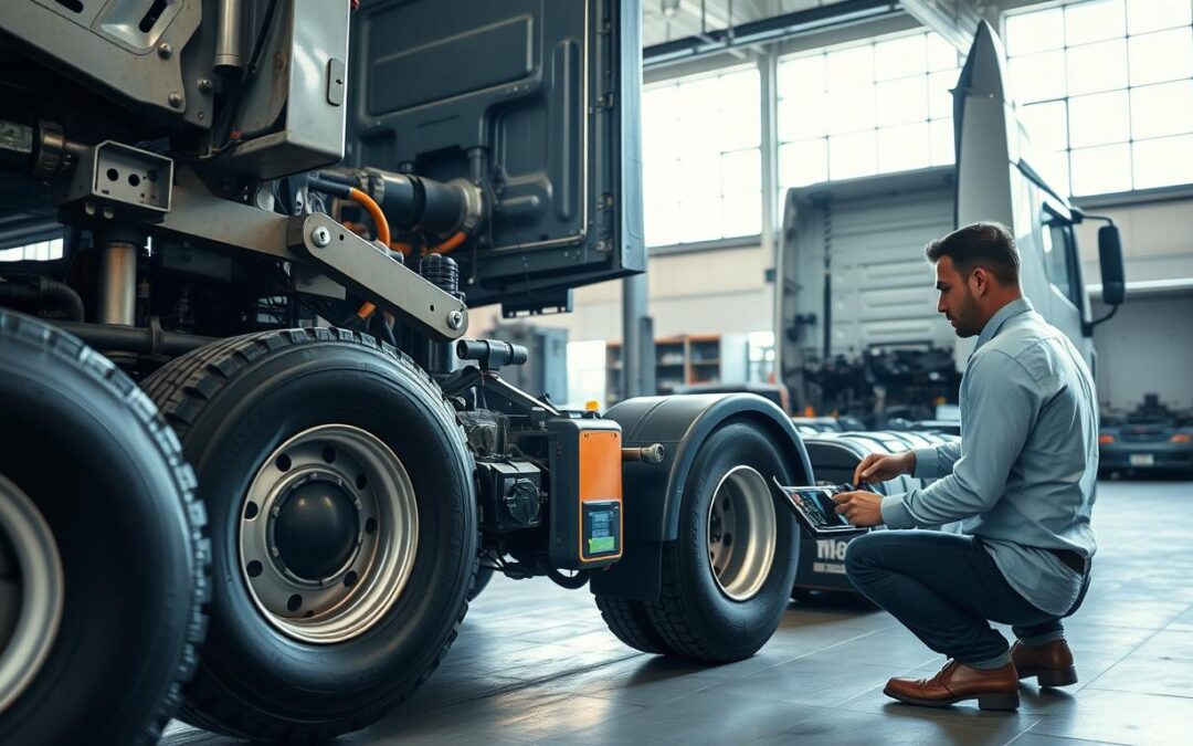 Badanie deformacji podwozia ciężarowego w Niemczech – MOTOEXPERT