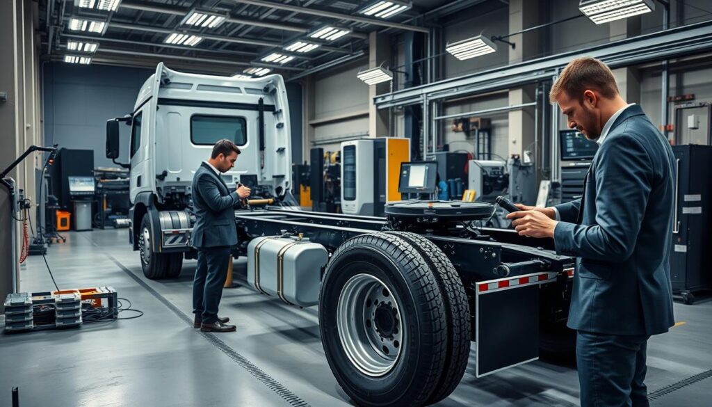 Badanie deformacji podwozia w Niemczech