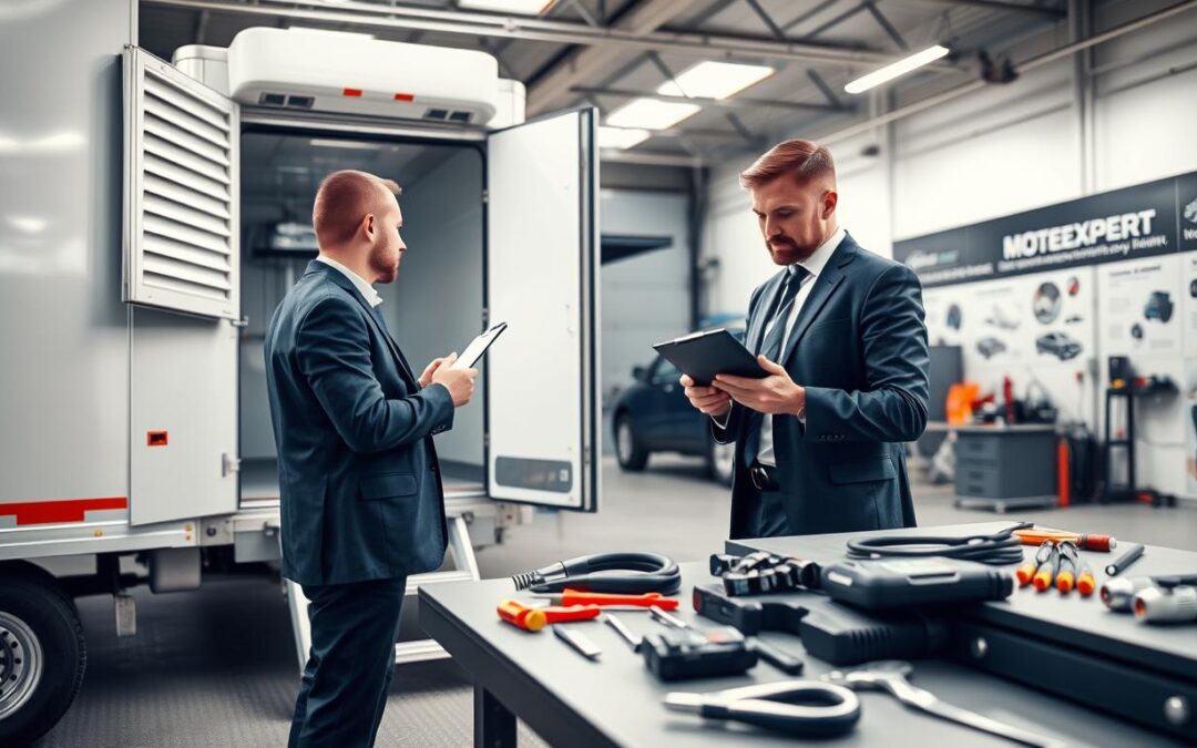 Ekspertyza naczep chłodniczych w Niemczech – MOTOEXPERT