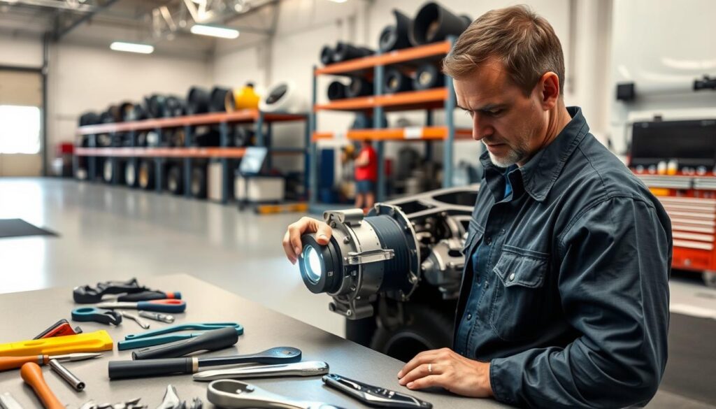 Ocena stanu sprzęgu siodłowego