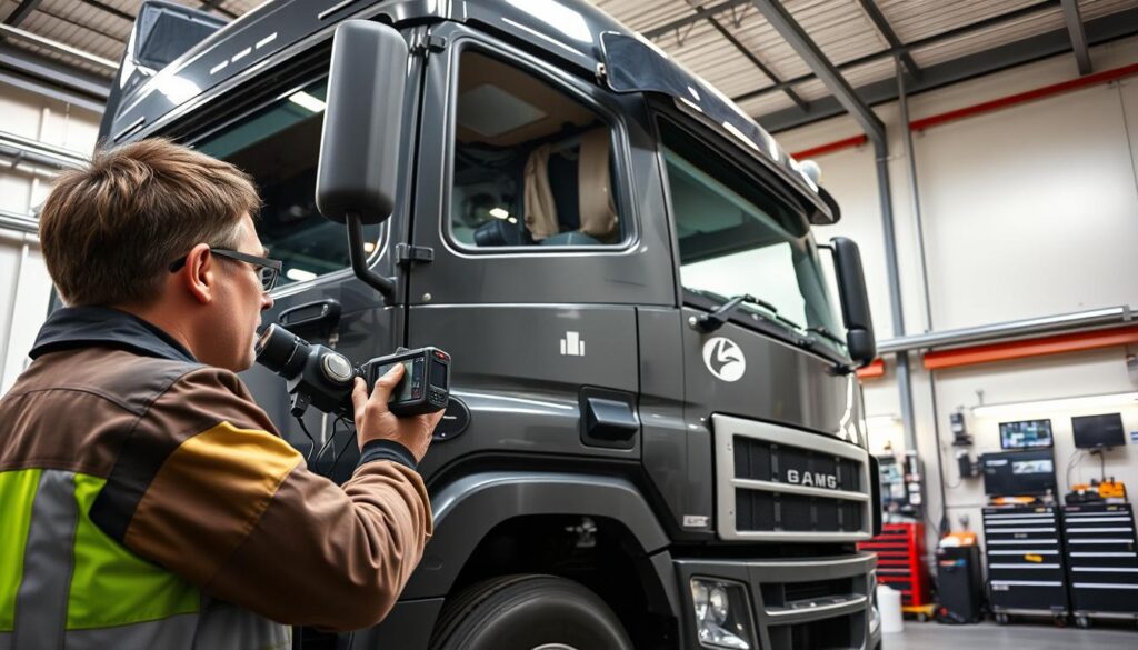 ekspertyza kabin wysokich ciężarówek w Niemczech