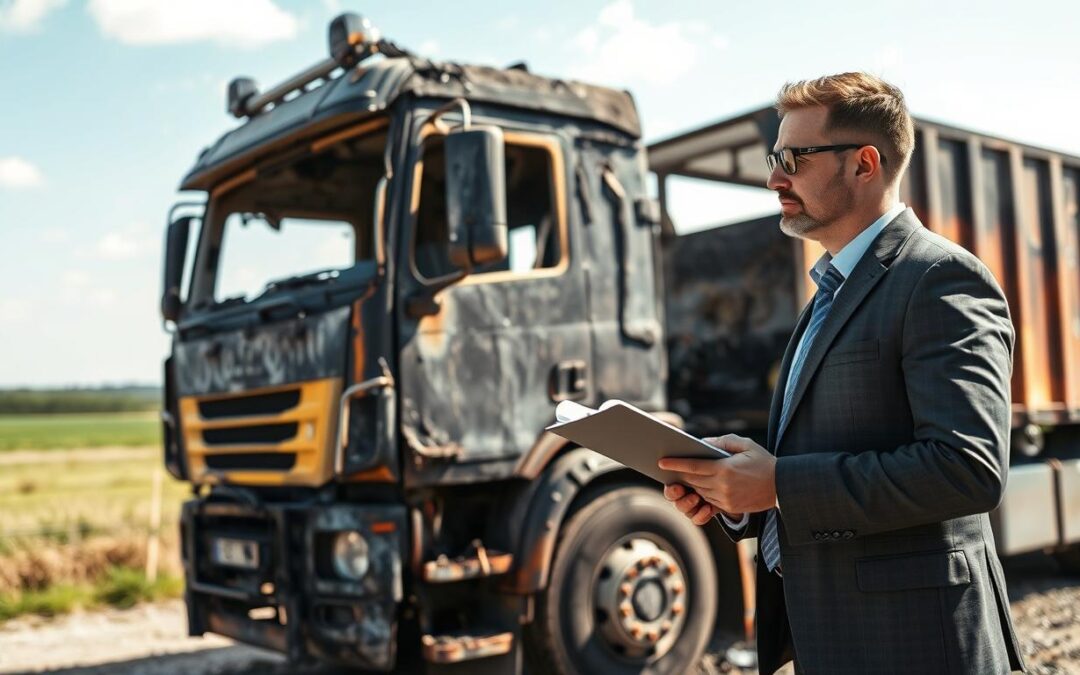 Ekspertyza pojazdów ciężkich po pożarze w Niemczech – MOTOEXPERT