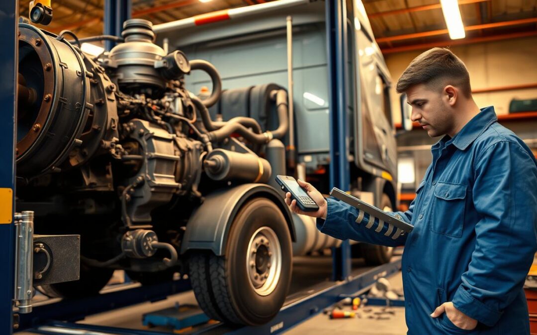 Ocena szkód układu napędowego ciężarówki w Niemczech – MOTOEXPERT