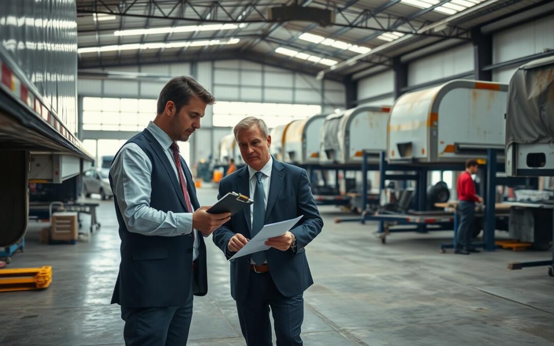 Ocena uszkodzeń naczep w Niemczech – MOTOEXPERT